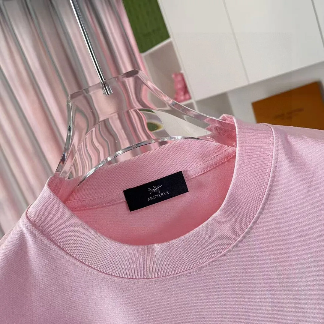 ARC'TERYX* 2025 New Arrival logo t g Same Style Size：S M L XL XXL ：Black White Pink Red